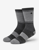Heather Grey Pinstripe