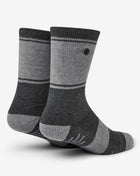 Heather Grey Pinstripe