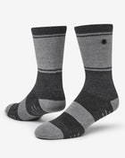 Heather Grey Pinstripe