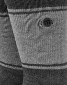 Heather Grey Pinstripe