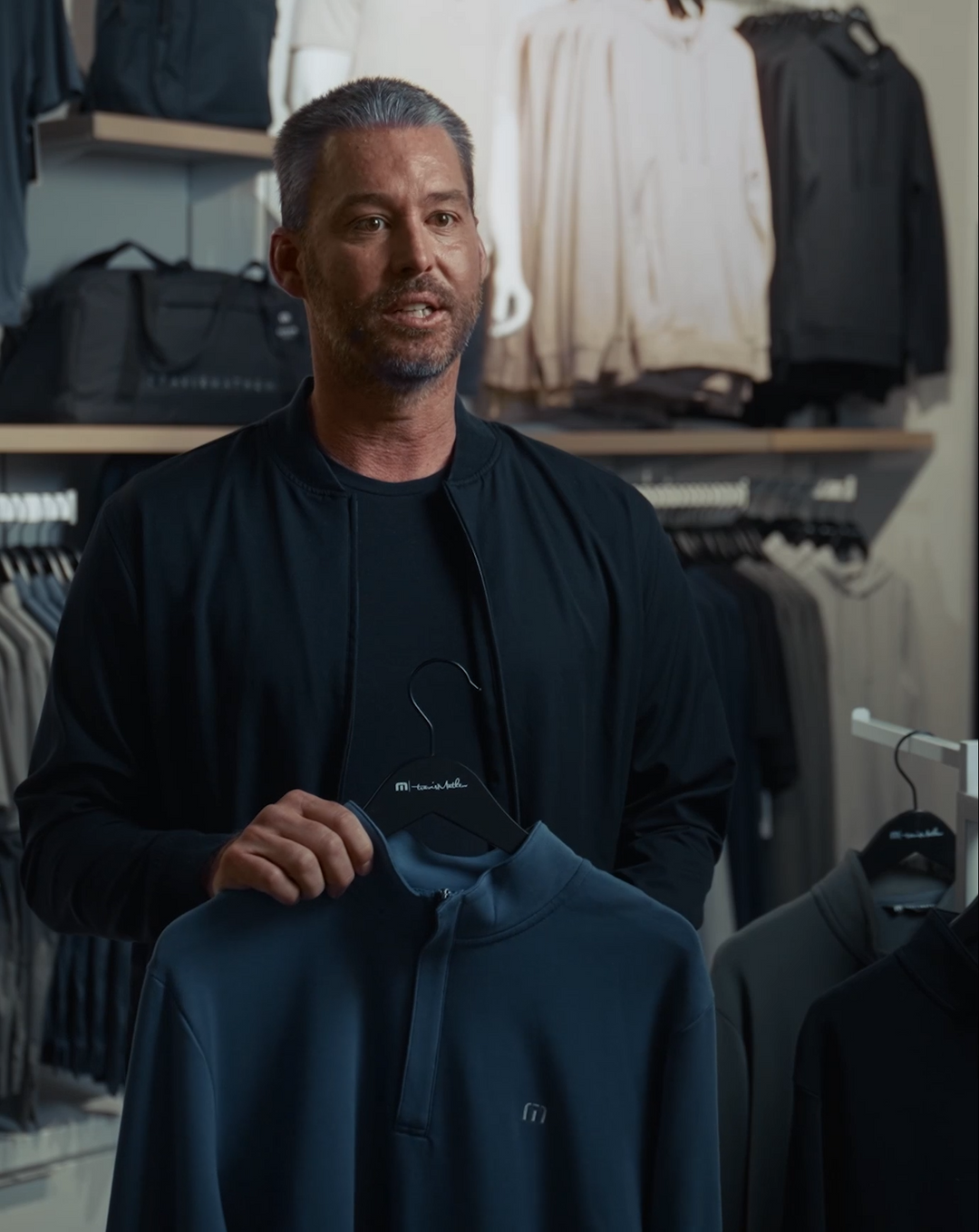 TravisMathew Cloud Quarter Zip 2.0